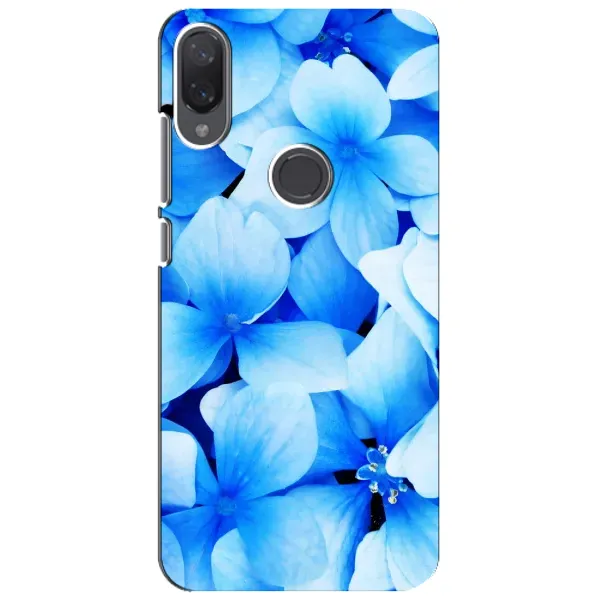 Чехол с рисунком «Синие цветы» для Xiaomi Mi Play Чехол с рисунком «Синие цветы» для Xiaomi Mi Play