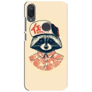 Силиконовый Чехол с Енотами на Xiaomi Mi Play (В кепчику)