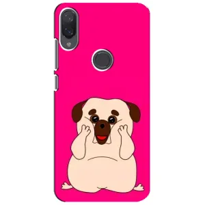 Чехол (ТПУ) Милые собачки для Xiaomi Mi Play (Веселый Мопсик)