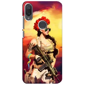 ЗСУ Чехлы (TPU) для Xiaomi Mi Play (Женщина солдат)