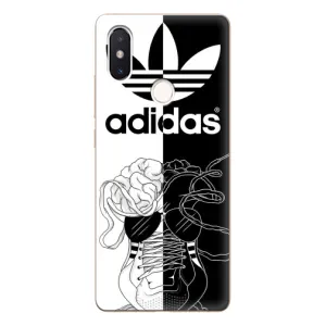 Чехол в стиле "Адидас" для Сяоми Ми8 СЕ (Adidas шнурки)
