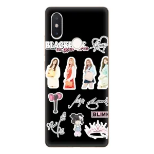 Чехлы с картинкой для Xiaomi Mi8 Special Edition (Арт блэкпинг)