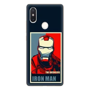 Чехол Супергерой Железный человек на Xiaomi Mi8 Special Edition (Art Iron man)
