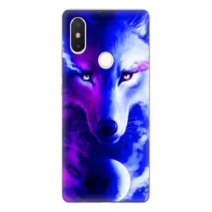 Чехол с Волком на Xiaomi Mi8 Special Edition (Арт-Волк)