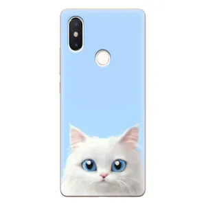 Чехол на тематику: Коты для Xiaomi Mi 8 SE (Белый кот)