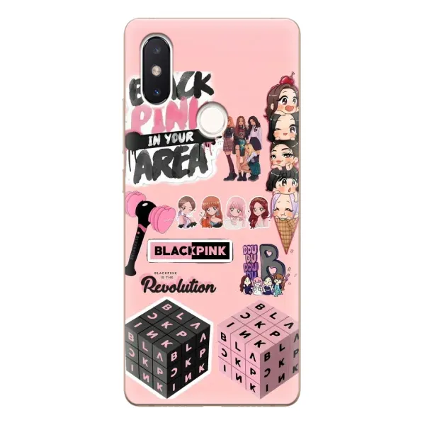 Чохол з малюнком «BLACK PINK колаж» для Xiaomi Mi 8 SE Чохол з малюнком «BLACK PINK колаж» для Xiaomi Mi 8 SE