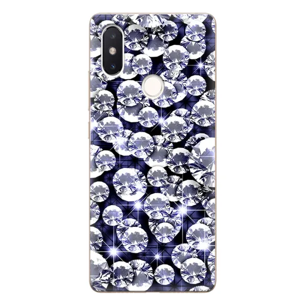 Чехол с рисунком «Бриллианты» для Xiaomi Mi 8 SE
