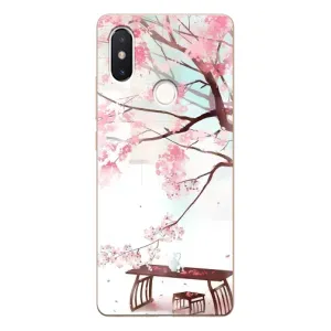 Чехол с принтом САКУРЫ на Xiaomi Mi8 Special Edition (Чайная церемония)