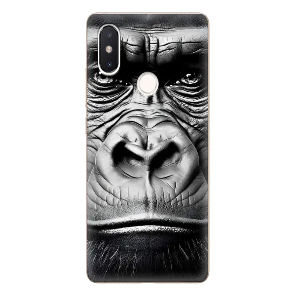 Чехол с рисунком «Черная обезьяна» для Xiaomi Mi 8 SE Чехол с рисунком «Черная обезьяна» для Xiaomi Mi 8 SE