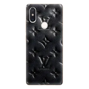 Текстурный Чехол Louis Vuitton для Сяоми Ми8 СЕ (Черный ЛВ)