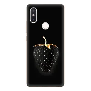 Чехол с изображением вкусной еды для Xiaomi Mi8 Special Edition (Чёрная клубника)