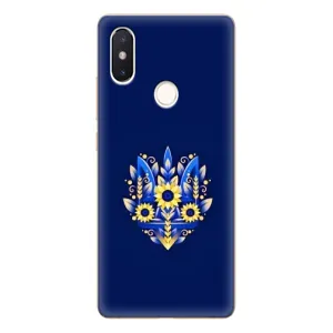 Чехол Укр Символика для Xiaomi Mi8 Special Edition (Цветущий Герб)