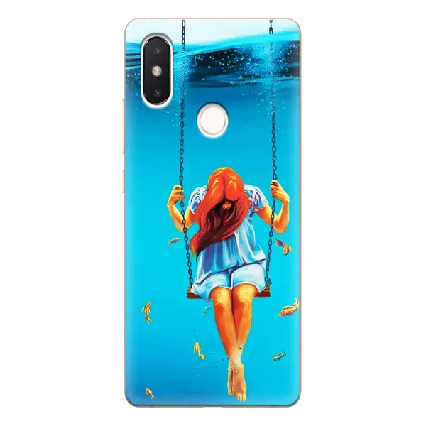 Чехол с рисунком «Девушка на качели» для Xiaomi Mi 8 SE Чехол с рисунком «Девушка на качели» для Xiaomi Mi 8 SE