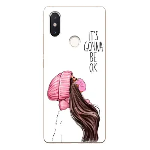 Чехол Стильные девушки на Xiaomi Mi8 Special Edition (Девушка в маске)
