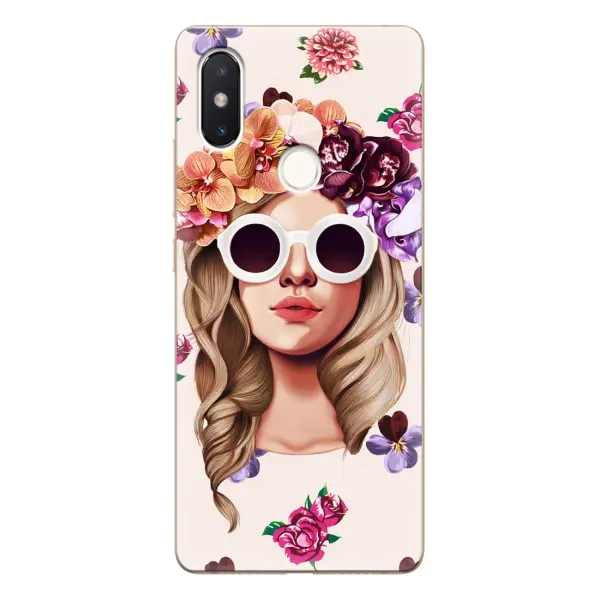 Чехол с рисунком «Девушка в очках» для Xiaomi Mi 8 SE Чехол с рисунком «Девушка в очках» для Xiaomi Mi 8 SE