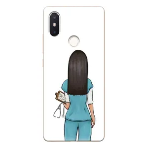 Силіконовий бампер (Працівники) на Xiaomi Mi8 Special Edition (Лікар)