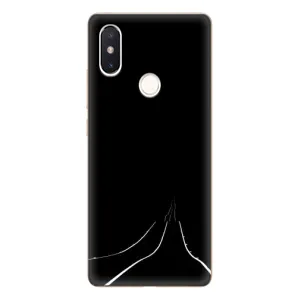 Чехол с картинками на черном фоне для Xiaomi Mi8 Special Edition (Дорога)