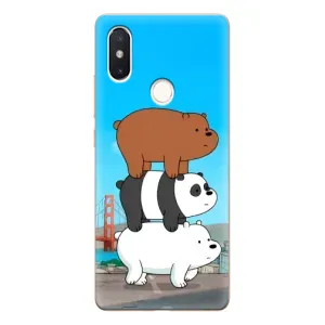 Чехлы с Пандами на Xiaomi Mi8 Special Edition (Друзья)