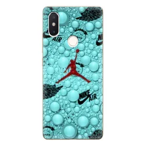 Силиконовый Чехол Nike Air Jordan на Сяоми Ми8 СЕ (Джордан Найк)