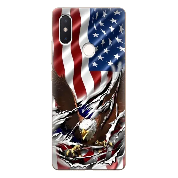 Чехол с рисунком «Флаг USA» для Xiaomi Mi 8 SE