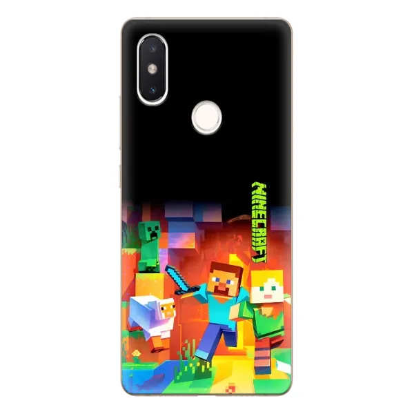 Чехол с рисунком «Герой Майнкрафт» для Xiaomi Mi 8 SE Чехол с рисунком «Герой Майнкрафт» для Xiaomi Mi 8 SE