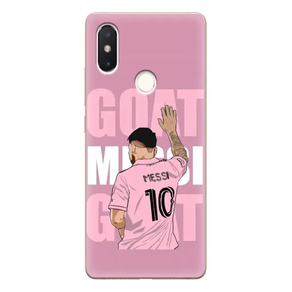Чохол з малюнком «GOAT MESSI» для Xiaomi Mi 8 SE Чохол з малюнком «GOAT MESSI» для Xiaomi Mi 8 SE