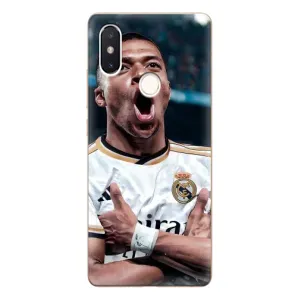 Чехол (TPU) с Футболистом на Xiaomi Mi8 Special Edition (Гол Мбаппе)