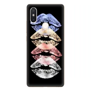 Чехол Стильные девушки на Xiaomi Mi8 Special Edition (Губы)