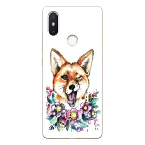 Чехол с Лисичкой для Xiaomi Mi8 Special Edition (Хитрая лиса)