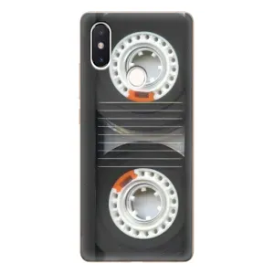 Чехол с Прикольным принтом на Xiaomi Mi8 Special Edition (Кассета магнитофона)