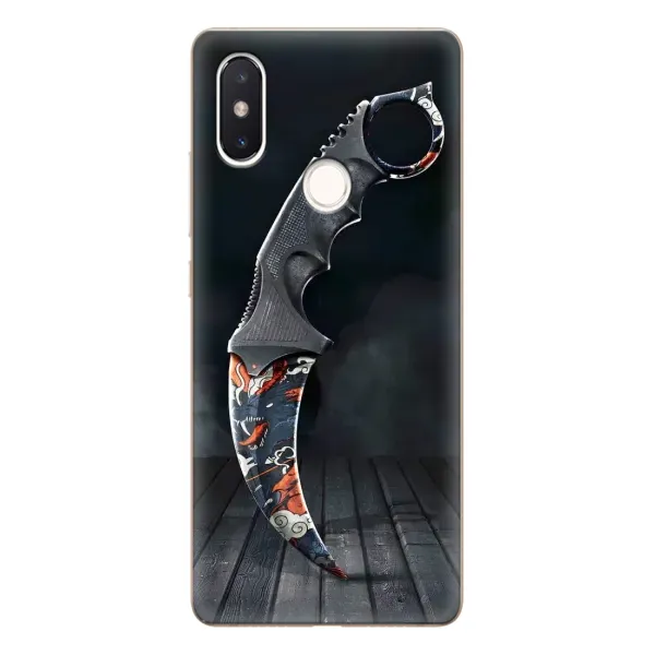 Чехол с рисунком «Кинжал КС ГО» для Xiaomi Mi 8 SE Чехол с рисунком «Кинжал КС ГО» для Xiaomi Mi 8 SE