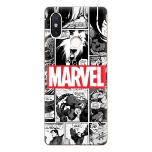 Силиконовый Чехол для Xiaomi Mi8 Special Edition (Комикс Марвел)