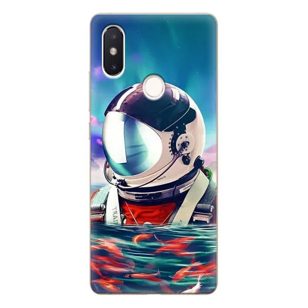 Чехол с рисунком «Космонавт в воде» для Xiaomi Mi 8 SE Чехол с рисунком «Космонавт в воде» для Xiaomi Mi 8 SE