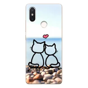 Силіконові Чохли Коханій людині для Xiaomi Mi8 Special Edition (Котейки)