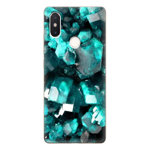 Чехол с рисунком «Кристалы» для Xiaomi Mi 8 SE