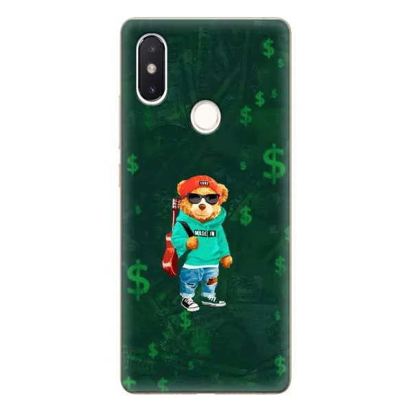 Чехол с рисунком «Крутой Тедди» для Xiaomi Mi 8 SE