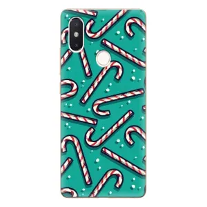 Силіконовий бампер на різдво для Xiaomi Mi8 Special Edition (Льодяники)