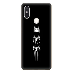 Чехол Супергерой Человека Паука на Xiaomi Mi8 Special Edition (Лого паука)