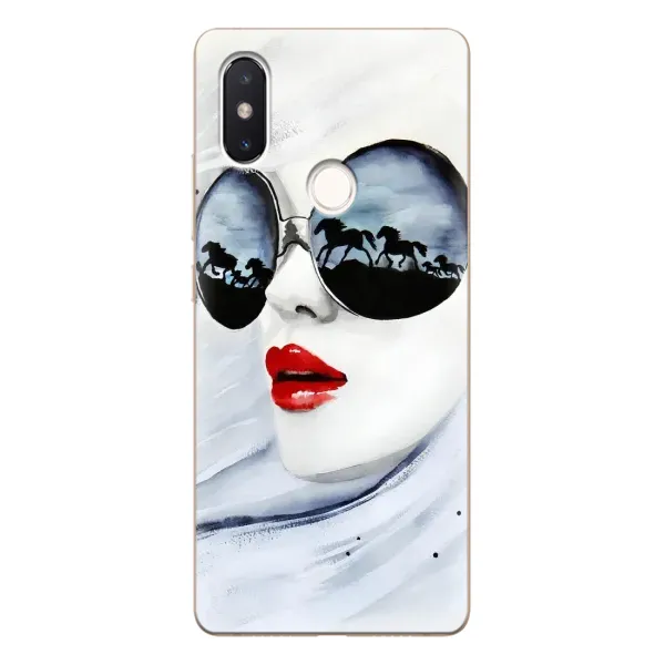 Чехол с рисунком «Любительница коней» для Xiaomi Mi 8 SE Чехол с рисунком «Любительница коней» для Xiaomi Mi 8 SE