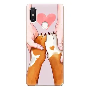 Чехол (ТПУ) Милые собачки для Xiaomi Mi8 Special Edition