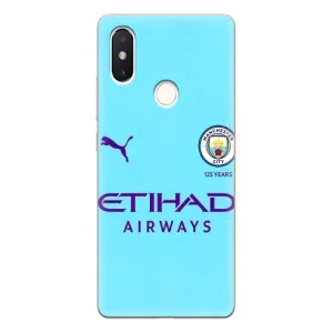 Силиконовые Чехлы принт Футбол на Xiaomi Mi8 Special Edition (Man City)