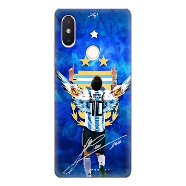 Чехол с рисунком «Месси Аргентина» для Xiaomi Mi 8 SE