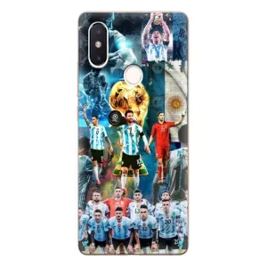Чехлы Лео Месси Аргентина для Xiaomi Mi8 Special Edition (Месси в сборной)