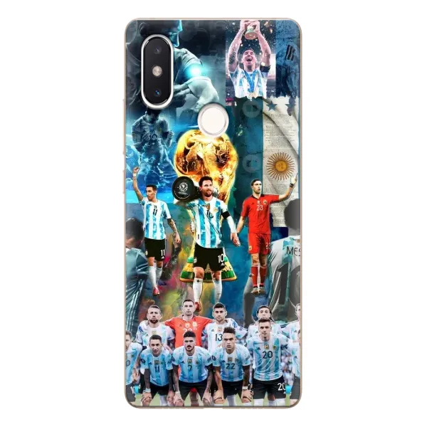 Чехол с рисунком «Месси в сборной» для Xiaomi Mi 8 SE