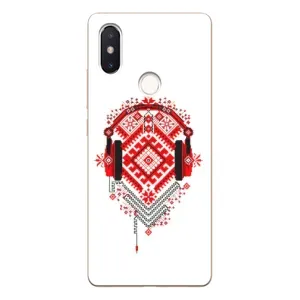 Силиконовый Чехол на Xiaomi Mi8 Special Edition с картинкой Вышиванки (Модная вышиванка)
