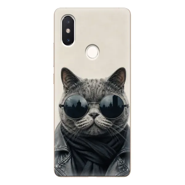 Чехол с рисунком «Модный кот» для Xiaomi Mi 8 SE Чехол с рисунком «Модный кот» для Xiaomi Mi 8 SE