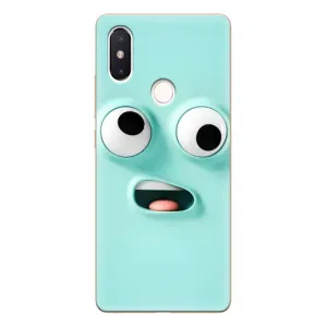 Чохли (ТПУ) (смішні стікери) для Xiaomi Mi8 Special Edition (Кумедне м'ятне обличчя)