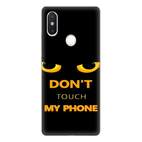 Чехол с рисунком «Не трогай мой телефон» для Xiaomi Mi 8 SE Чехол с рисунком «Не трогай мой телефон» для Xiaomi Mi 8 SE