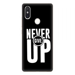 Силиконовый Чехол на Xiaomi Mi8 Special Edition с картинкой Nike (Never Give UP)