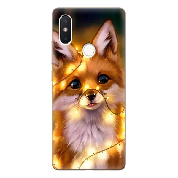 Чехол с рисунком «Новогодний лисенок» для Xiaomi Mi 8 SE Чехол с рисунком «Новогодний лисенок» для Xiaomi Mi 8 SE